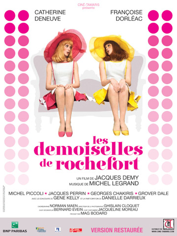 affiche de Demoiselles de Rochefort, Les