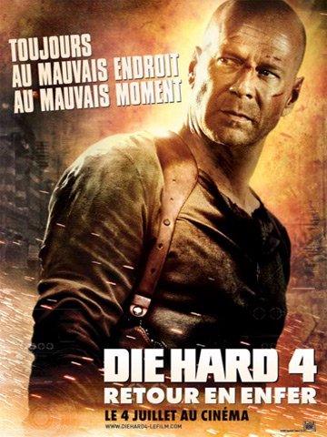 affiche de Die Hard 4