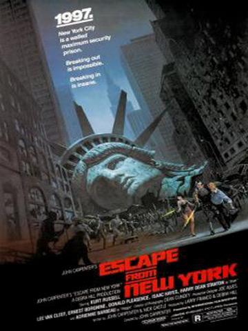 Jaquette de Escape from New York