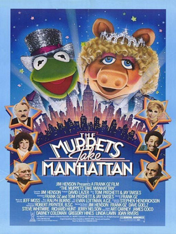 affiche de Muppets à Manhattan, Les