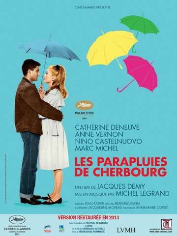 affiche de Parapluies de Cherbourg, Les