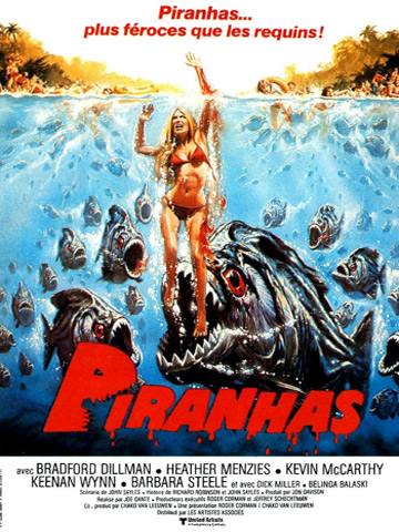 affiche de Piranhas