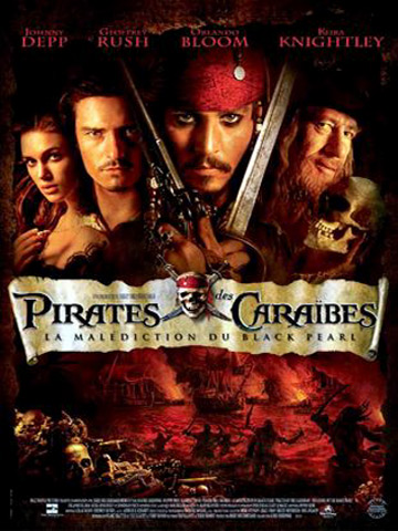 affiche de Pirates des Caraïbes