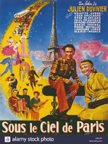 affiche de Sous le ciel de Paris
