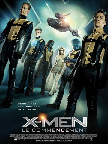 affiche de X-Men le commencement