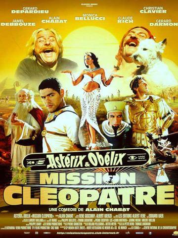 affiche de Asterix et Obelix Mission Cléopatre