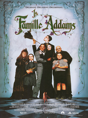 affiche de Famille Addams, La