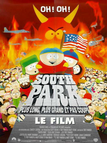 affiche de South Park, Le Film