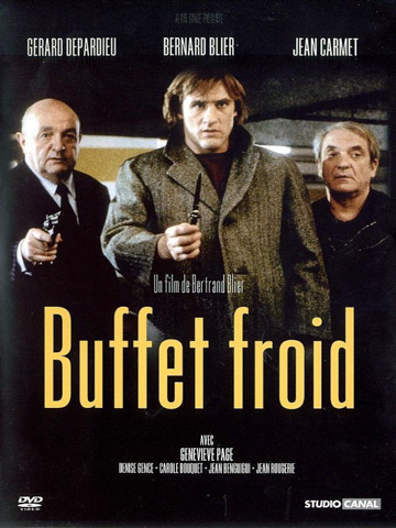 *Gérard Depardieu Serrault Bertrand Blier Buffet Froid Photo Kodak vintage 