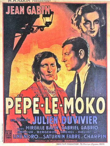 affiche de Pépé le Moko