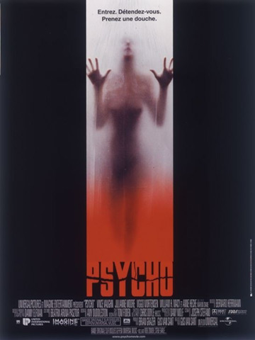 affiche de Psycho