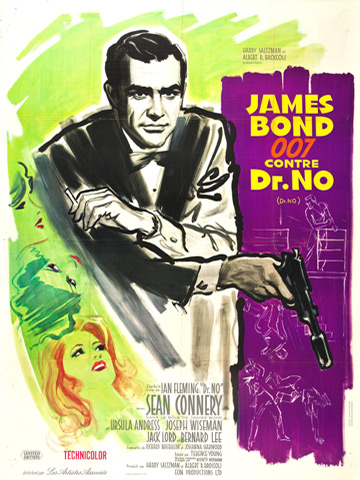 affiche de James Bond contre Dr No