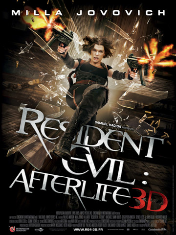 affiche de Resident Evil 4 : Afterlife