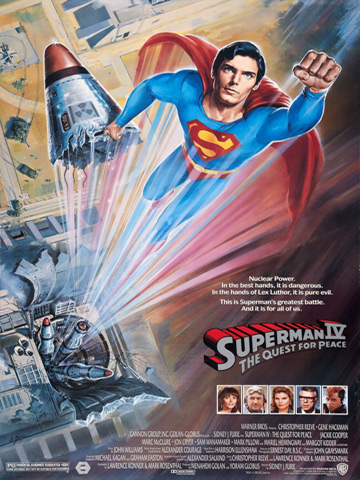 affiche de Superman 4