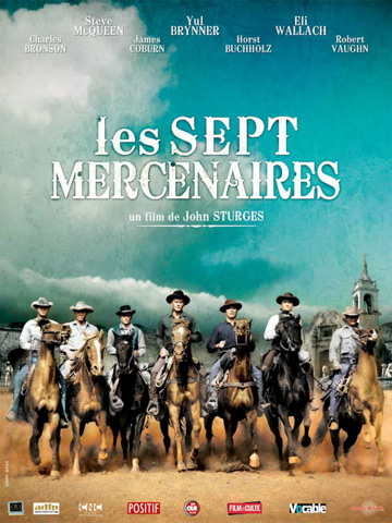 affiche de Sept mercenaires, Les