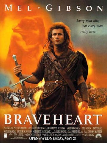 affiche de Braveheart
