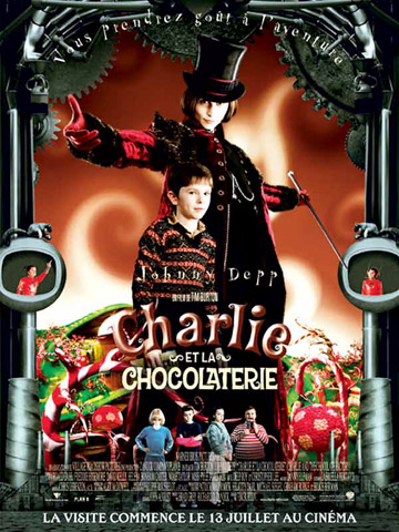 affiche de Charlie et la Chocolaterie