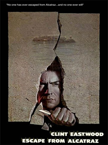affiche de Evadé d'Alcatraz, L'