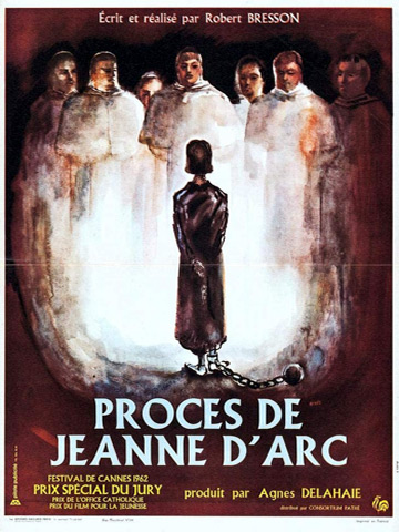 affiche de Procès de Jeanne d'Arc, Le