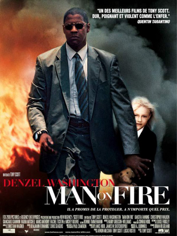 affiche de Man on fire