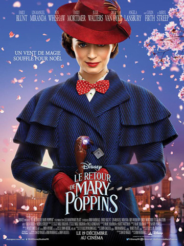 affiche de Retour de Mary Poppins, Le