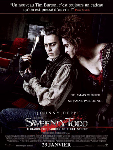 affiche de Sweeney Todd