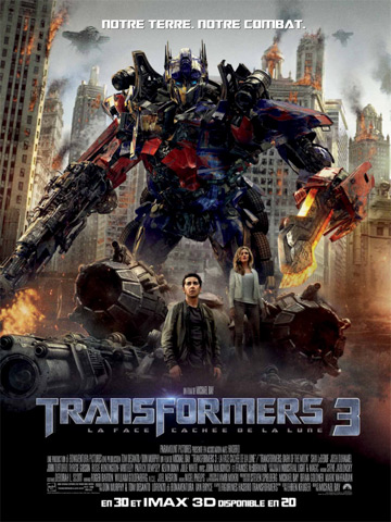 Jaquette de Transformers 3