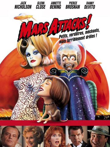 affiche de Mars Attacks
