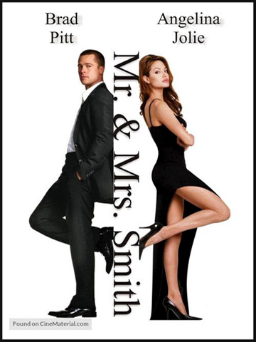 affiche de Mr and Mrs Smith