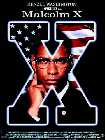 affiche de Malcolm X
