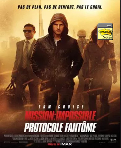 affiche de Mission Impossible : Protocole Fantôme 