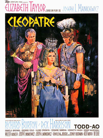 affiche de Cléopâtre