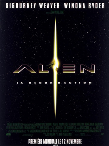 affiche de Alien, La résurrection