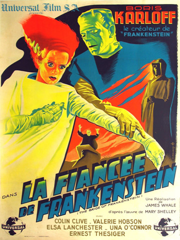 affiche de Fiancée de Frankenstein, La