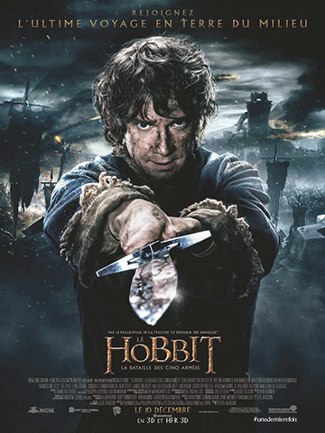 Jaquette de Le Hobbit : La Bataille des Cinq Armées