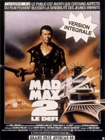 affiche de Mad Max 2