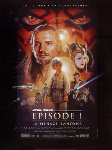 affiche de Star Wars - Menace Fantome , La