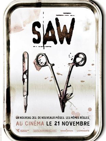 affiche de Saw 4